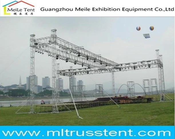 Stage Truss Display Equipment with Lighting and Speaker