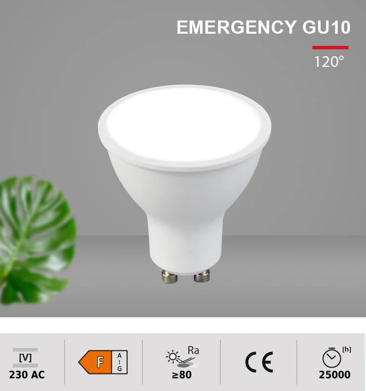 Simva LED GU10 Bulb 6500K Daylight, Dimmable, Energy Star LED Spotlight with CE Certificate for Indoor Use