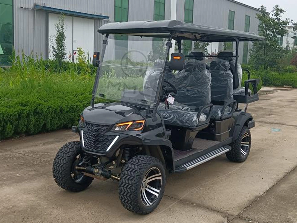 China Factory Exit Custom 2/4/6/8 Seat Solar Panels Club Car Electric Golf Cart Multifunction off Road Hunting Golf Carts