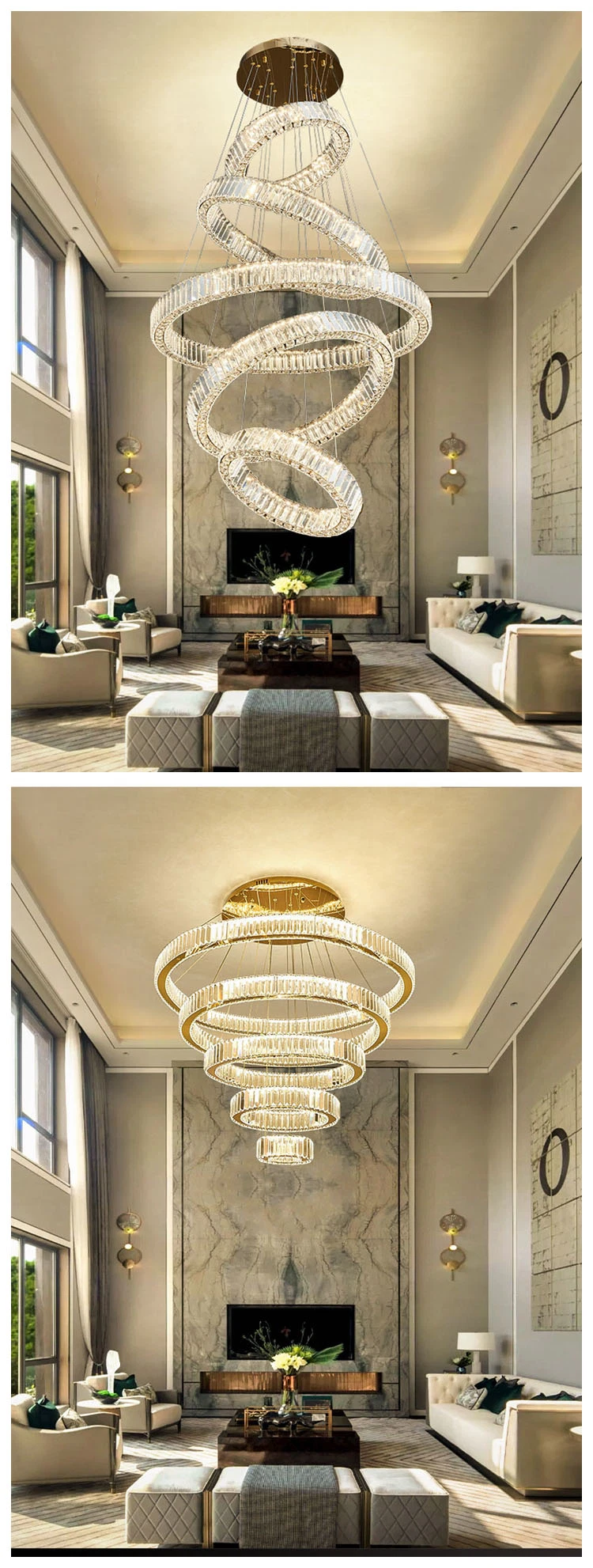 Modern Minimalist Pendant Lamp Lighting Luxury Nordic Decorative Living Room Bedroom Chandelier