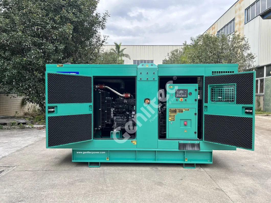 Genlitec Power 5kVA-2500kVA Open/Silent/Trailer Type Electric Industrial Diesel Generator Powered by Cummins/Perkins/Deutz/Doosan/Yuchai/Kubota/Baudouin/Ricardo