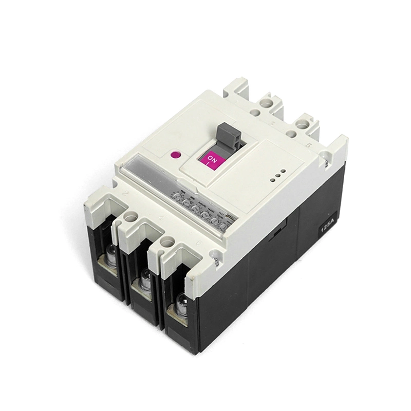 Four Phase 250A Full Silver Point Electronic MCCB Protection Against Overloads and Short Circuits