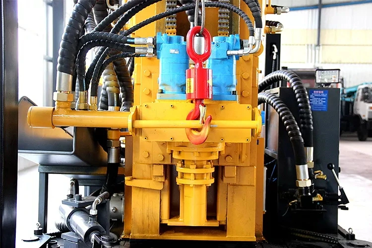 Small Portable Diesel Crawler Mobile Hydraulic Rotary Mine Rock Core DTH Diamond Bit Hammer Trailer Deep Borehole Ground Water Well Drill Machine Drilling Rig