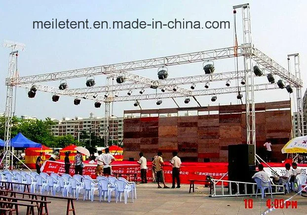 Stage Truss Display Equipment with Lighting and Speaker