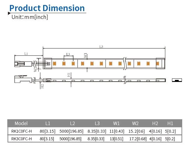 3 Years Warranty IP65 Silicone Hollow Extrusion LED Strip Lighting Solution