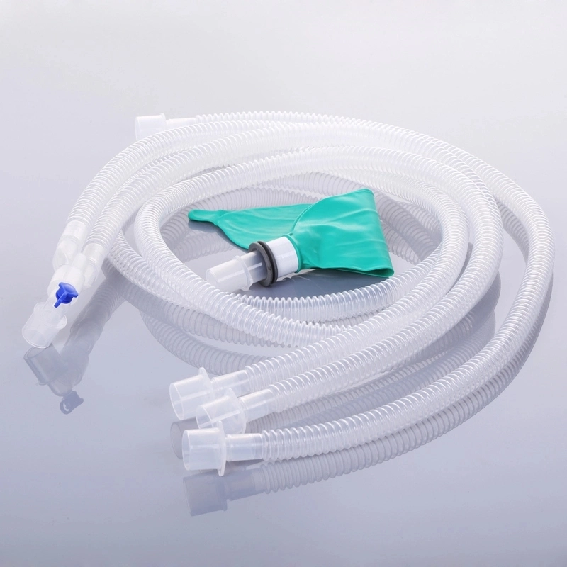 Disposable Corrugated/Extendable/Smoothbore/Coaxial Anesthesia Breathing Circuits for Medical Use