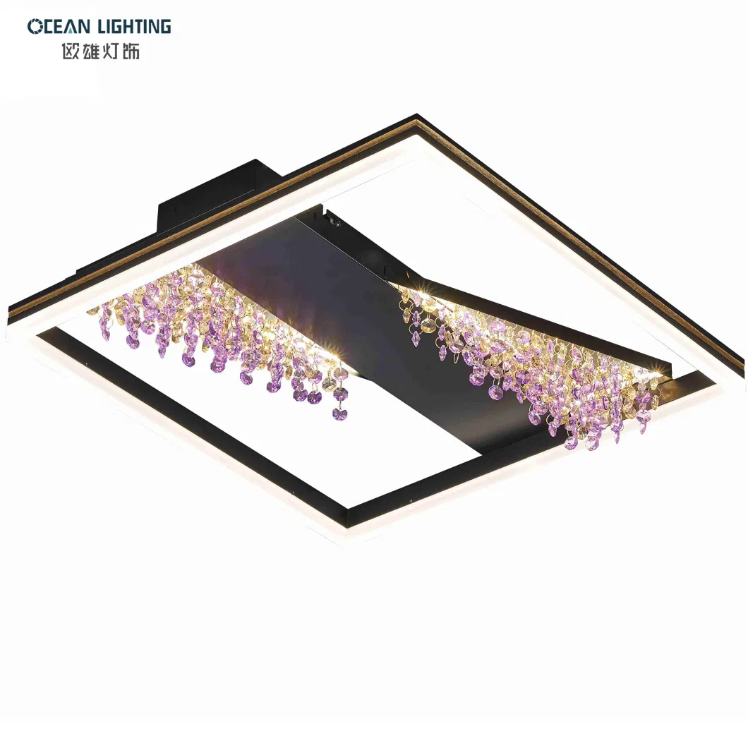 Ocean Novelty Long LED Flannel Ceiling Modern Chandeliers Pendant Lights Nordic