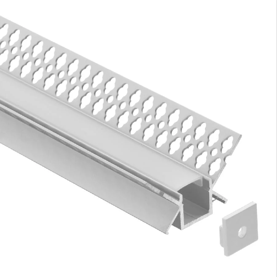 LED Home Aluminum Profile Dry Wall Rimless Plaster Commercial Lighting
