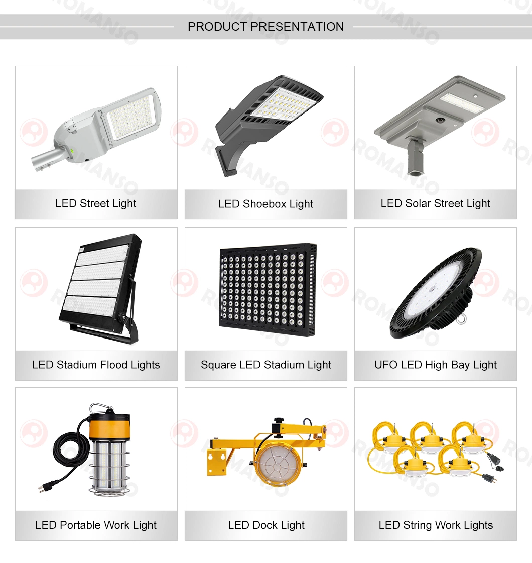 New Design Outdoor 100W 150W LED Circular Garden Path Lighting