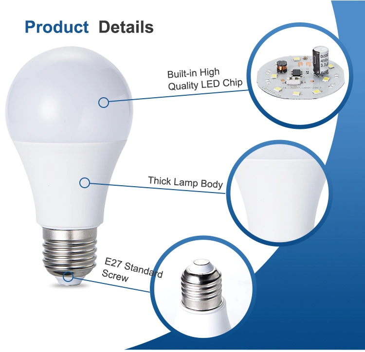 OEM Price Manufacturer Electric Energy Save Saver Saving Daylight E14 B22 E27 Home Globe Lamp LED Lights Bulb
