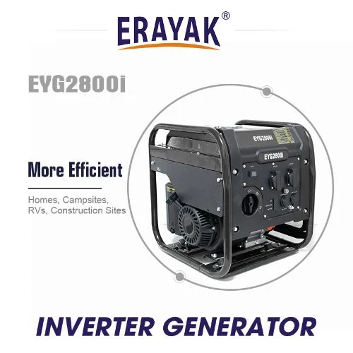 Eyg2800I Emergency Power Petrol Inverter Generator, Eco Mode for Camping, Motorhomes