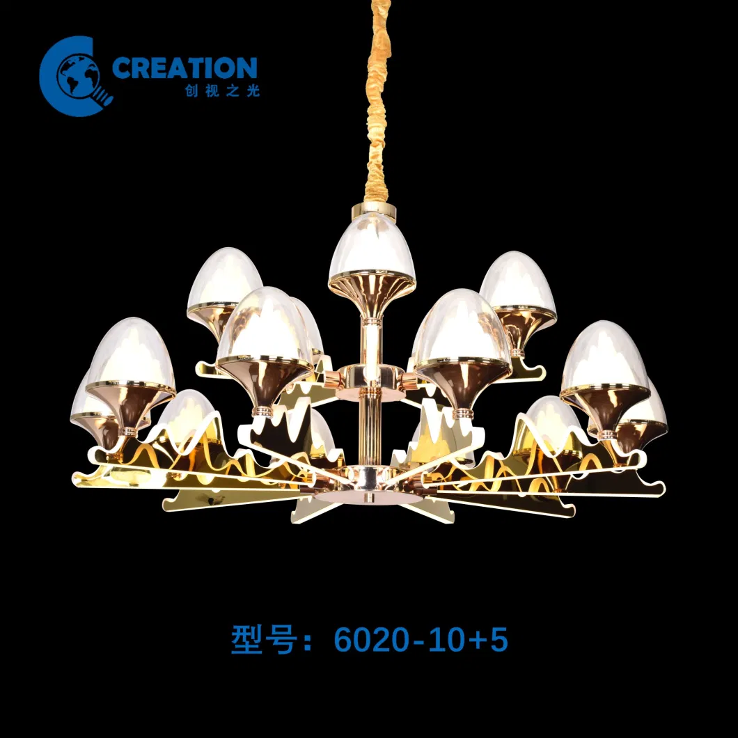 Modern LED Chandeliers Luxury Gold Chandelier Pendant Lights Dining Living Room Home Lighting Chandelie