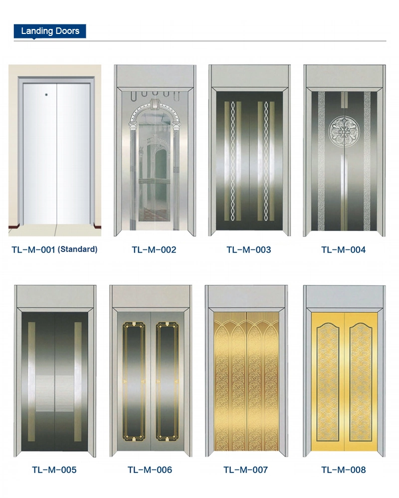 Two Way Enter Exit Passenger Eelevator for 10 Passengers