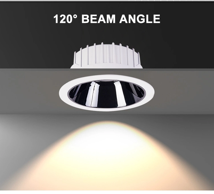 Embedded 7W/10W/15W/20W/30W/40W Downlight Anti-Glare SMD Ceiling Lamp LED Indoor Commercial Lighting