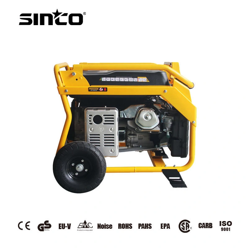 China High-Quality Electric Start 230V 240V 400V 380V Small Mini Portable Petrol Generator Gas Gasoline Genset Generators with CE and Other Certification