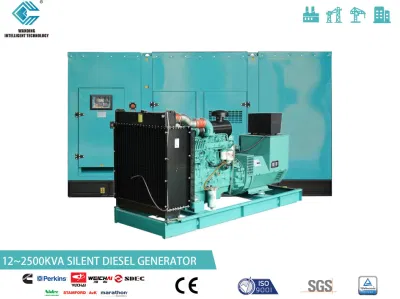 Silent Type Diesel Generator China Supplier 20kw-500kw 25kVA-625kVA Cummins Power Generator Diesel Generator Manufacturer
