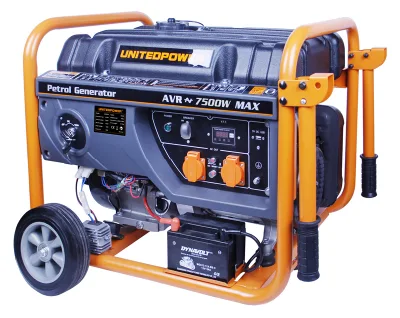 Single and Three Phase Air-Cooled Engine and 15HP Petrol Gasoline Generator with United Power
