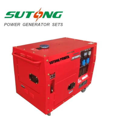 190A Diesel Engine Portable Diesel Generator 50Hz 3000rpm Air Cooled Open/Silent Type Small Power Diesel Generator