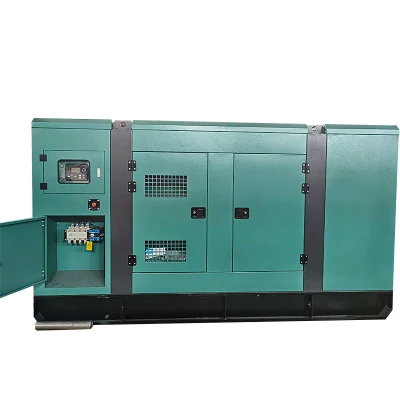 The House Used Diesel Generator Portable 100kVA 80kw Silent Generator