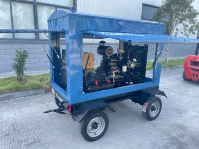 Trailer Mobile Cummins Diesel Generator 25/30/50 kVA Closed Type Silent Diesel Generator 20 Kw in Stock for Sale