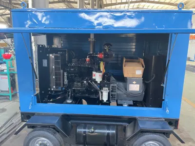 Trailer Mobile Cummins Diesel Generator 25/30/50 kVA Closed Type Silent Diesel Generator 20 Kw in Stock for Sale