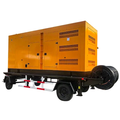 The House Used Diesel Generator Portable 100kVA 80kw Silent Generator