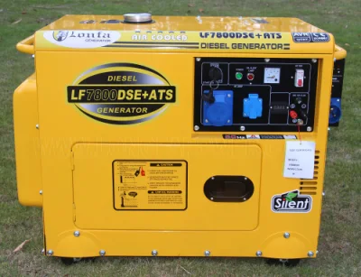  Super Silent 7kw 7kVA 7000W Generator Single Phase/3 Phase Silent Type Diesel Generator with ATS Use for Home or Industry