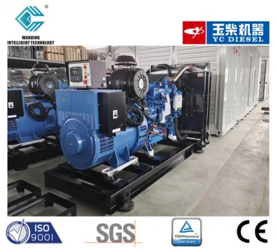  Water Cooled 300kw Diesel Generator Cummins/Yc Diesel/Yuchai Engine 375kVA Power Electric Generator Open/Silent Type