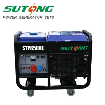 Open/Silent Type Single Cylinder 4kVA 5kVA 6kVA 8kVA Portable Diesel Engine Electric Power Generator for Home Garden Party Use