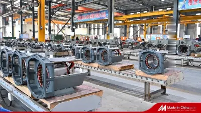 2/3 Pitch Winding 100% Copper Brushless Self-Excitation System Pmg Air Cooled Nonlinear Load Type Brushless AC Synchronous Generator