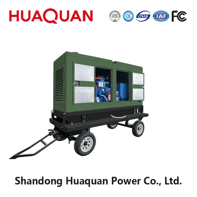 Trailer Type 100kw/120kw/150kw/200kw/250kw/300kw/350kw/400kw Pkns Portable Engine Diesel Generator