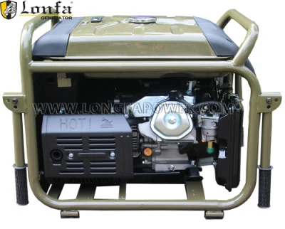 3kw 3K 5kw 5kVA 6.5kw 6.5K 7kVA 8K Air Cooled Resistant Brushless Power by Hondaengine 15HP Portable Silent Military Thd&lt;3% Inverter Petrol Gasoline Generator