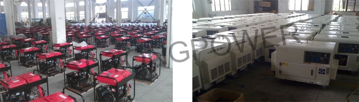 380V Diesel Engine Generating Machine Portable Air Cooled Electric Diesel Generator