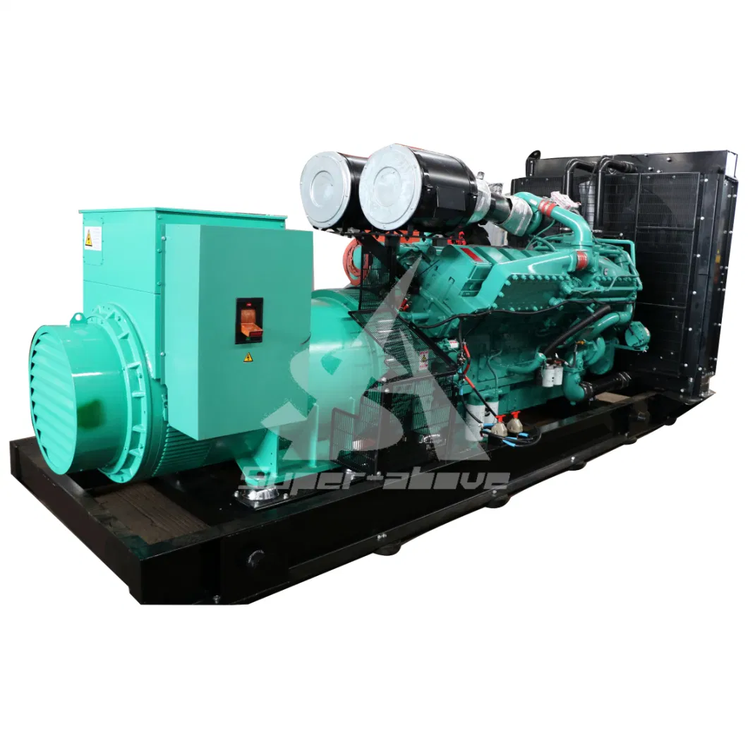 Super-Above 500kVA 400kw Water Cooling Diesel Silent Generator