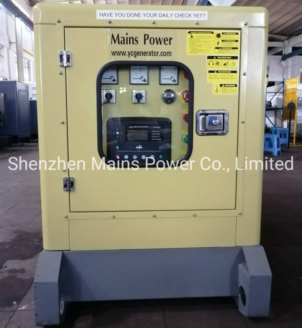 15kVA Standby Perkin Diesel Geenrator MP15e Perkin Generator Soundproof Genset