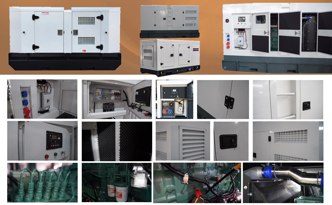 Portable Diesel Generator for 50Hz/400V Cummins 22kw with CE