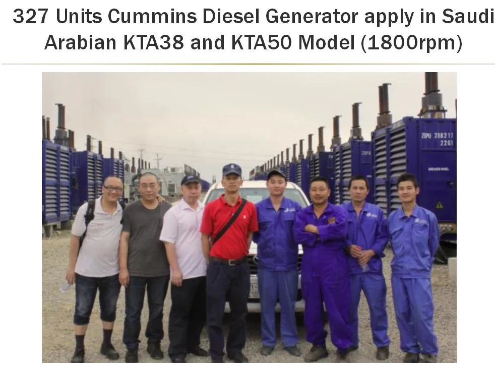Popular Genset Diesel Power Generator with 2000 Kw Mtu Engine