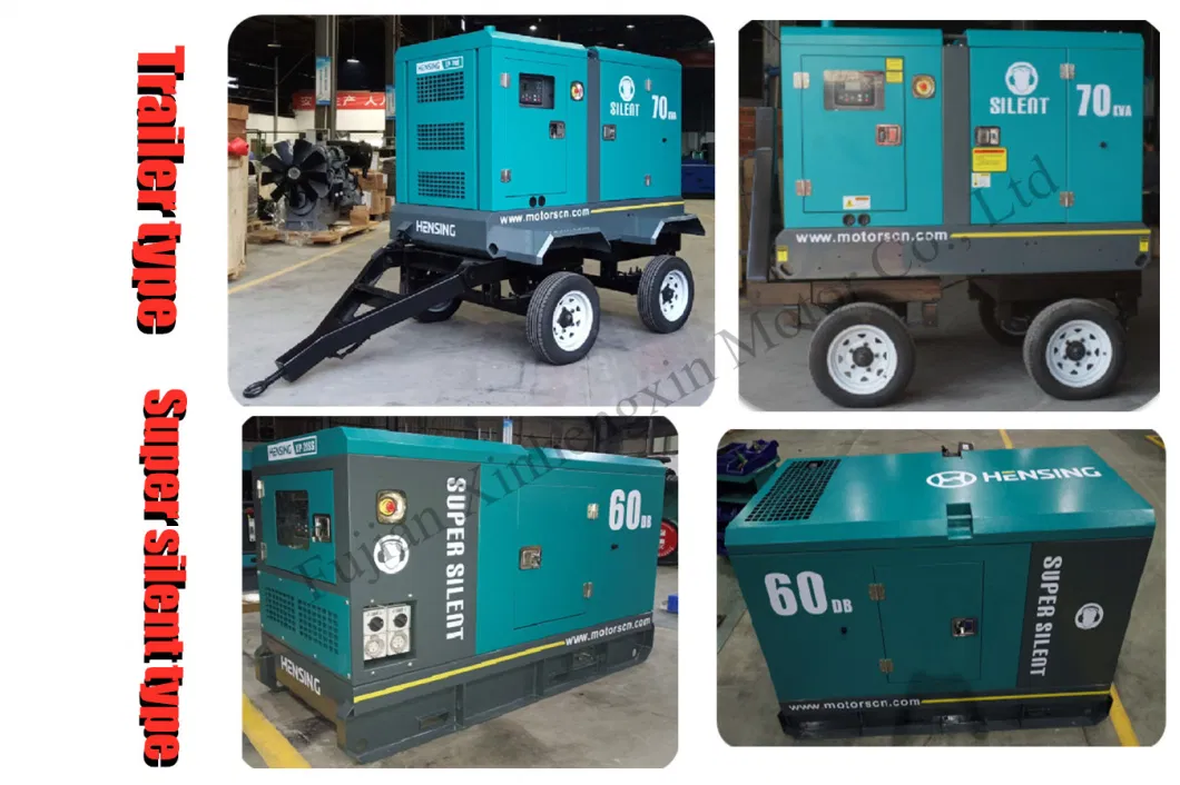 Factory Price Quiet Soundproff Silencer Diesel Generator with ISO9001/CE Certificate