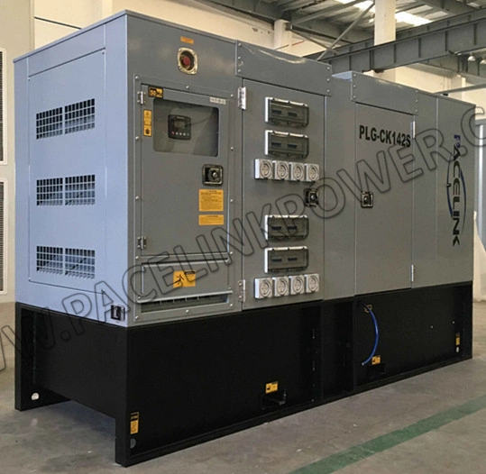 130kVA Cummis Powered Silent Diesel Generator with Ce/ ISO Economic Grey