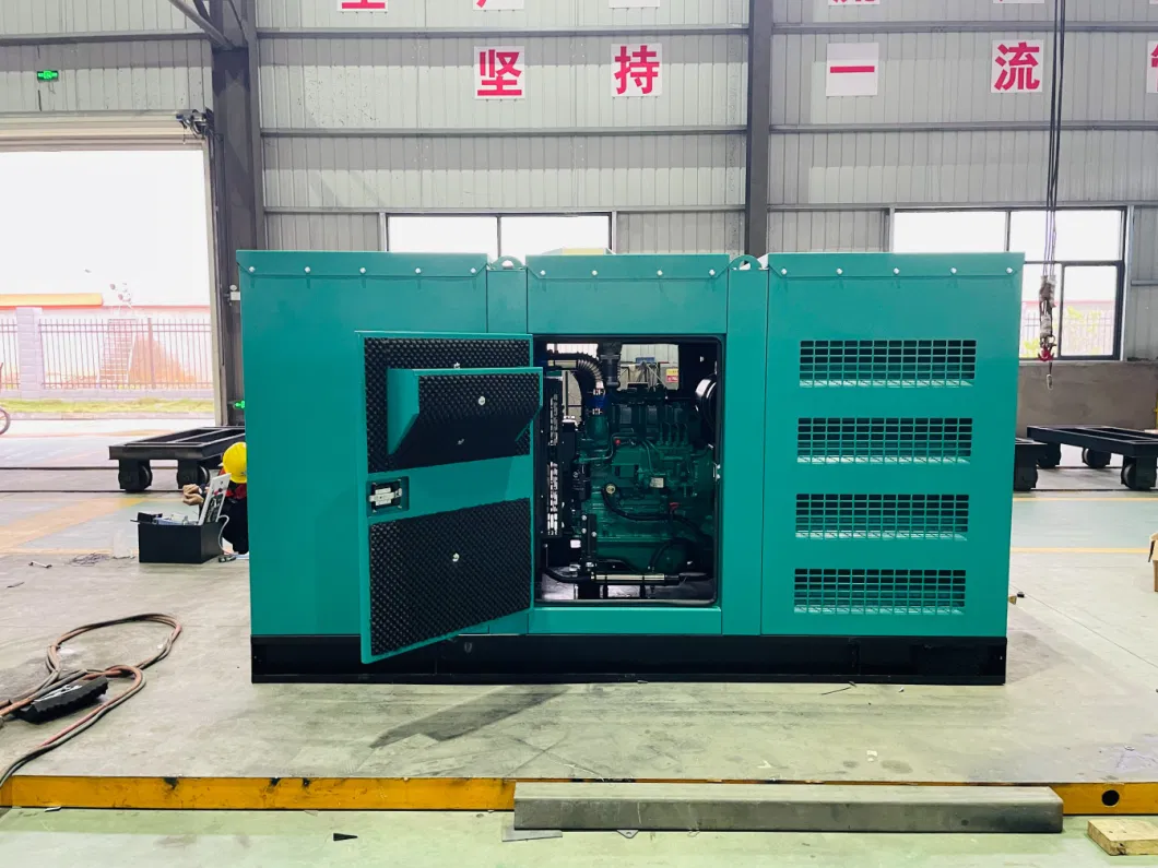 Silent Power Generator Volvo Cummins Mtu Engine 25kVA-625kVA Soundproof Diesel Generator Silent for Home Mining Commercial