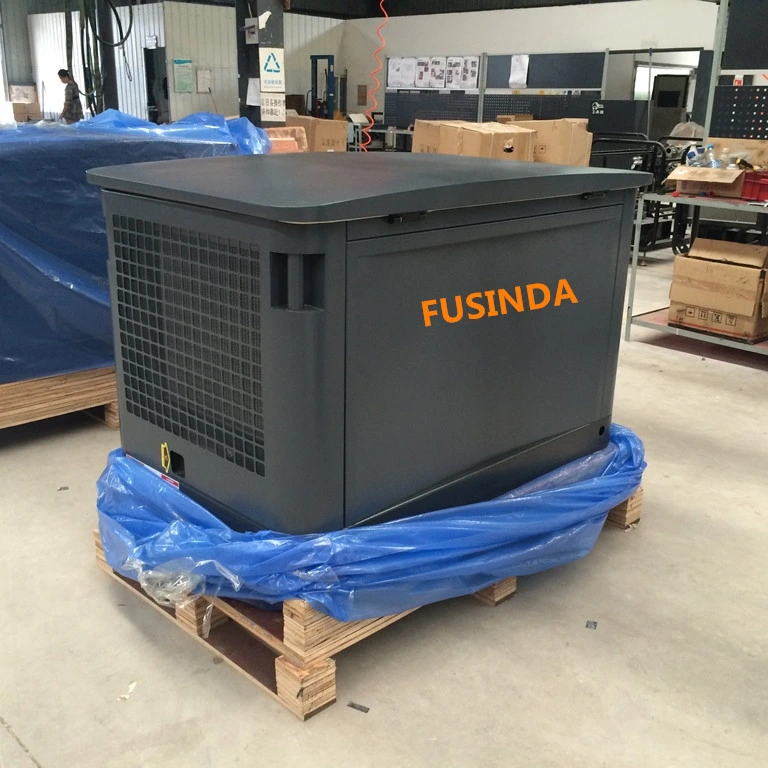 10 kVA 8kw Silent Type Air Cooled AC Single Phase Diesel Generator Standby Power