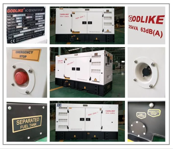 20kVA Open Type Diesel Engine Generator Set Diesel Genset