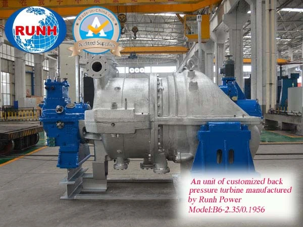 Back Pressure Steam Turbine Power Plant