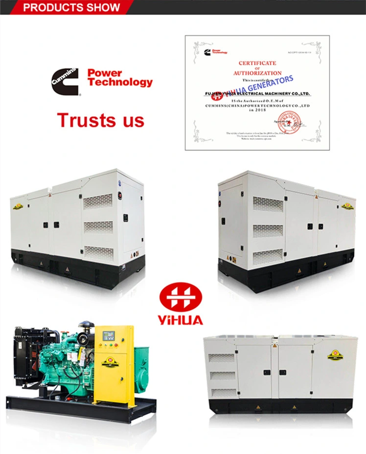 30kw High Quality Widly Used Commercial Silent Diesel Generators with Cummins Engine