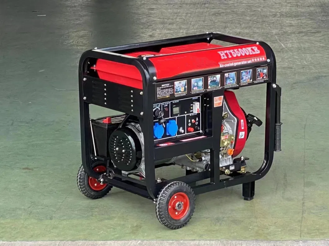 Factory Direct Sale Portable High Quality Silent Diesel Generator for Home Use