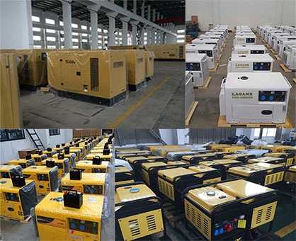 8kw 10kw 50Hz Single Phase Air Cooled Silent Soundproof Standby Diesel Generator