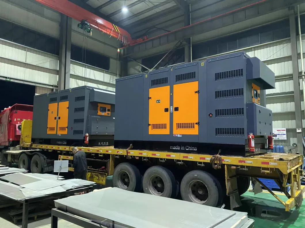 Silent Power Generator Volvo Cummins Mtu Engine 25kVA-625kVA Soundproof Diesel Generator Silent for Home Mining Commercial