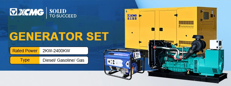 XCMG Official 20kw-2400kw 3 Phase Electric Start Generating Set Open Silent Power Rainproof Soundproof Diesel Generator Price for Sale