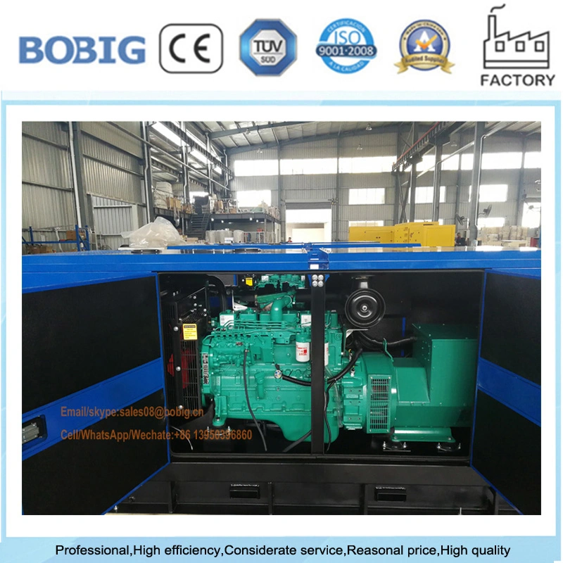 Diesel Generator 108kw 135kVA Open Frame Silent Type Cummin Engine Gensets Factory