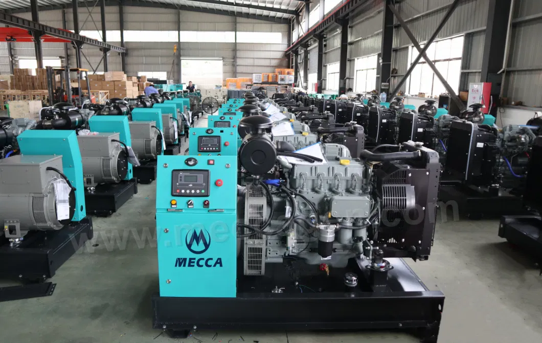 50Hz 20kw 25kw 35kw 40kw 45kw 48kw 60kw 80kw 125kw 150kw Small Open Type Water Cooled Diesel Genset Standby Generator with Dalian Deutz Engine Price [Mbd06]